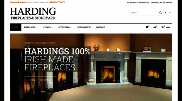 hardingfireplaces.com