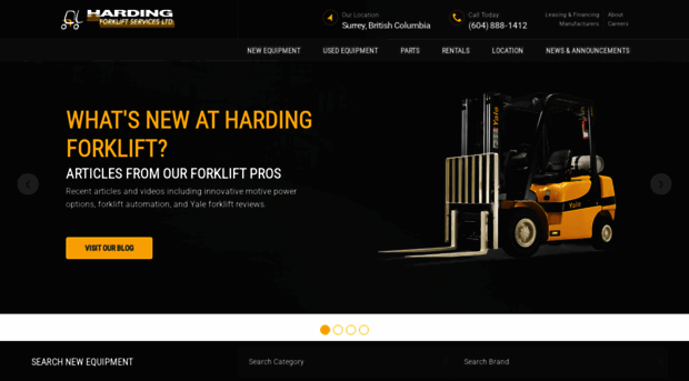 hardingforklift.com