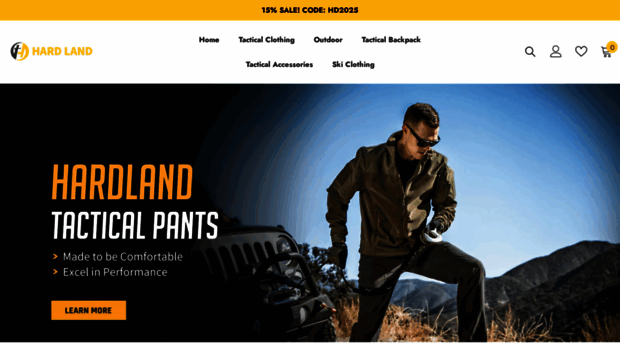 hardlandapparel.com