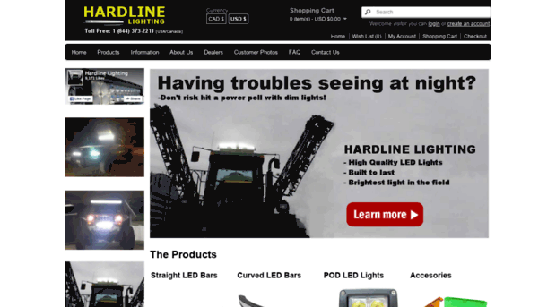 hardlinelighting.com