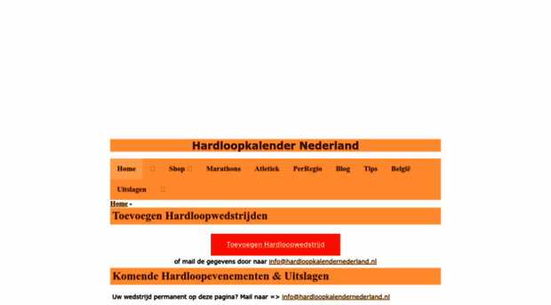 hardloopkalendernederland.nl