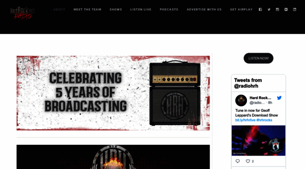 hardrockhellradio.com