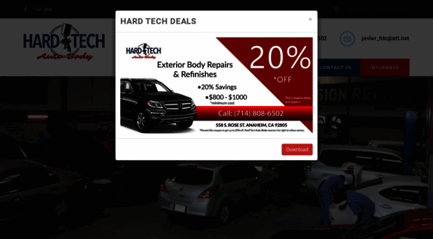 hardtechautobody.com