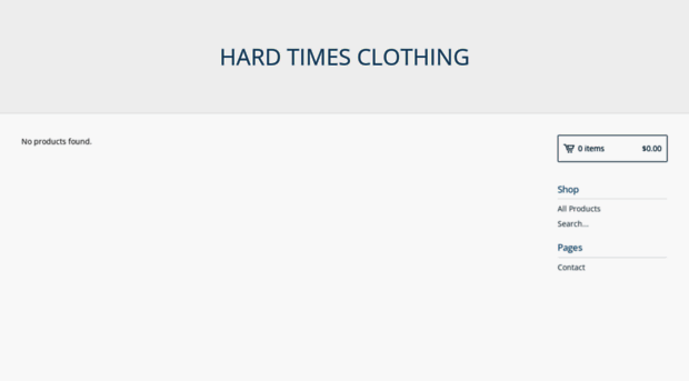 hardtimesclothing.bigcartel.com