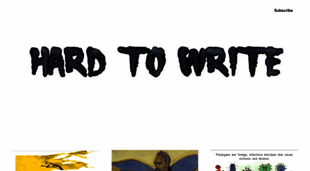 hardtowrite.com