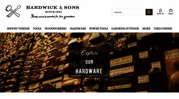 hardwickandsons.com