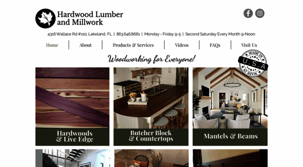 hardwoodlumberandmillwork.com