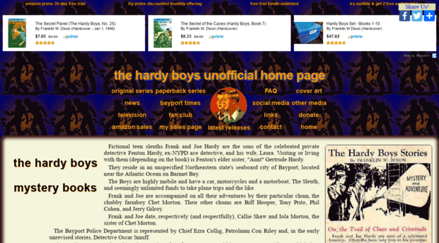 hardyboys.bobfinnan.com