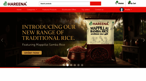 hareenafoods.com