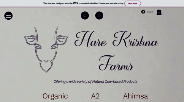 harekrishnafarms.com