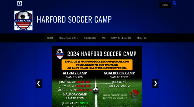 harfordsoccercamp.com