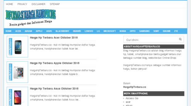 hargahpterbaru.co