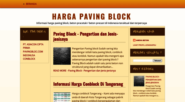 hargapavingblocks.blogspot.com