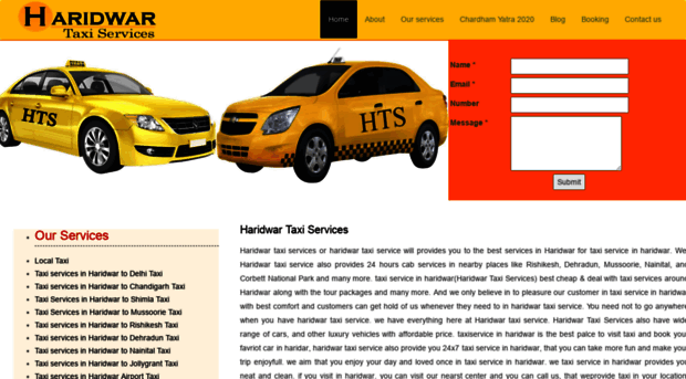 haridwartaxiservices.in