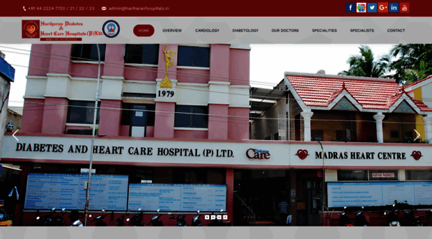 hariharanhospitals.in