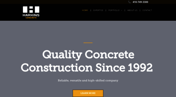 harkinsconcrete.com