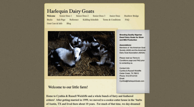 harlequingoats.com