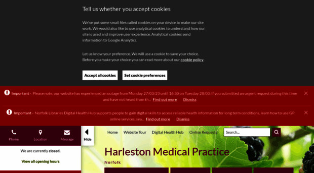 harlestonsurgery.co.uk