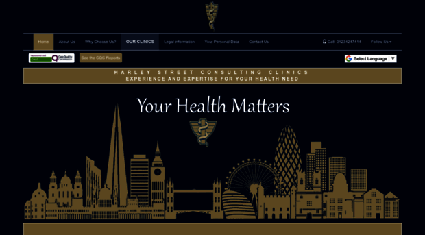 harleystreetconsultingclinics.com