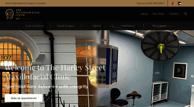 harleystreetmaxillofacialclinic.com