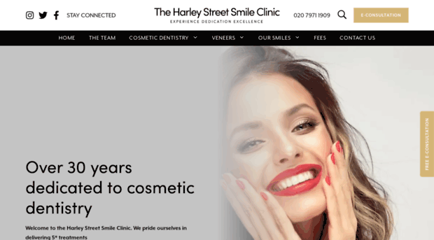 harleystreetsmileclinic.co.uk