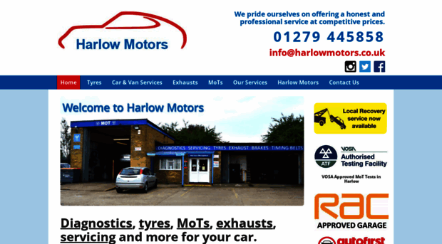 harlowmotors.co.uk