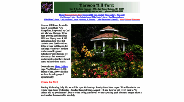 harmonhillfarm.com