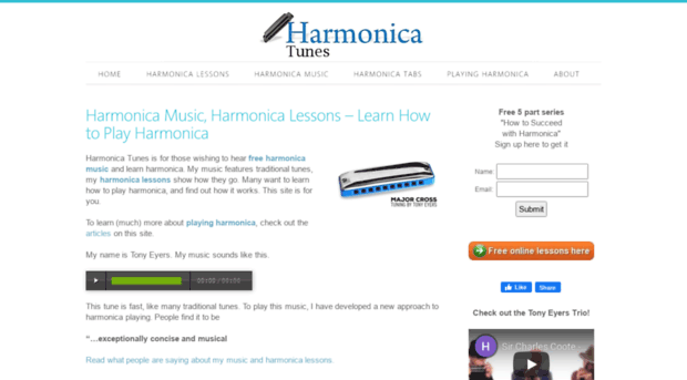 harmonicatunes.com