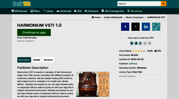 harmonium-vsti.soft112.com