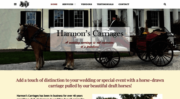 harmonscarriages.com