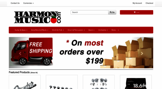 harmonsmusicshop.com