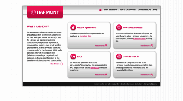 harmonyagreements.org