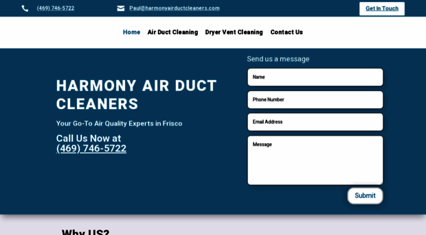 harmonyairductcleaners.com