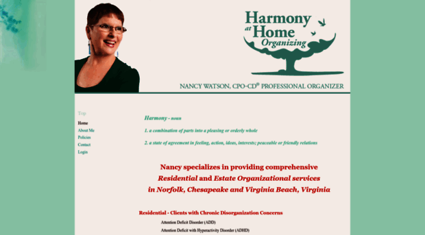 harmonyathomeorganizing.com