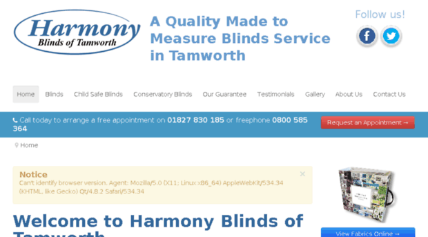 harmonyblindsoftamworth.co.uk