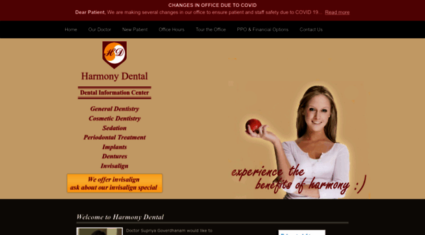 harmonydentalsmiles.com