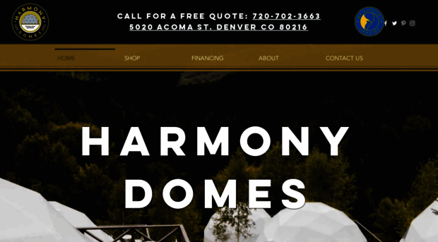 harmonydomes.com