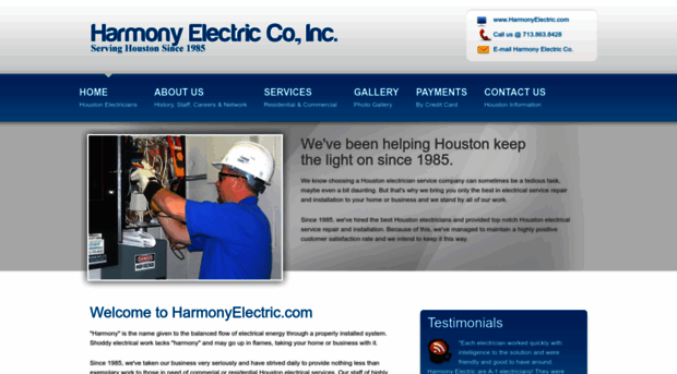 harmonyelectric.com