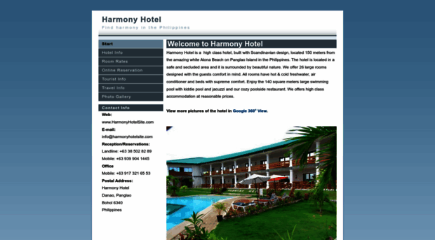 harmonyhotelsite.com