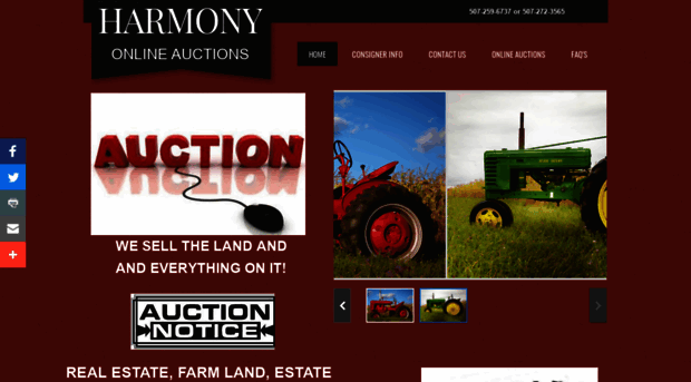 harmonyonlineauctions.com