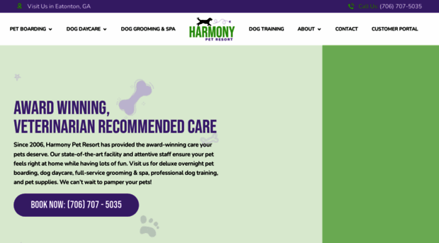 harmonypetresort.com