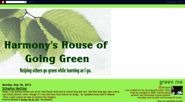 harmonyshouseofgoinggreen.blogspot.com