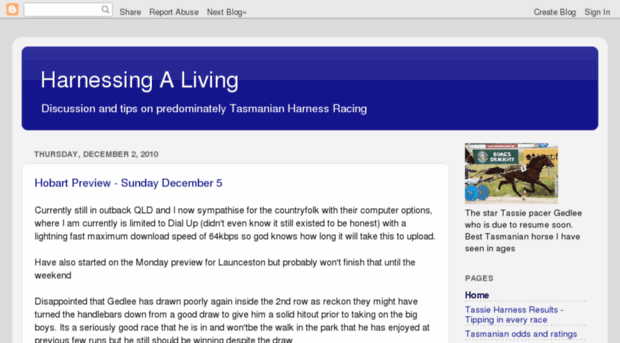 harnessingaliving.blogspot.com