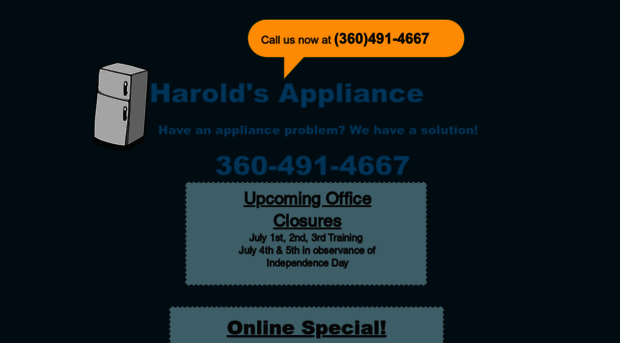 haroldsappliancelacey.com