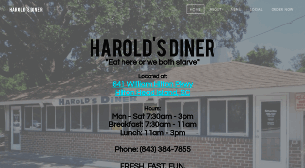 haroldsdinerhiltonhead.com