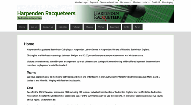 harpendenracqueteers.com