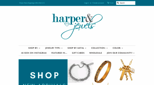 harperandjewels.com