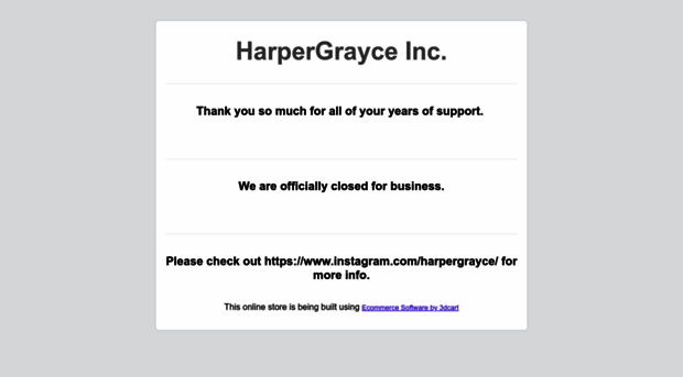 harpergraycesigns-com.3dcartstores.com