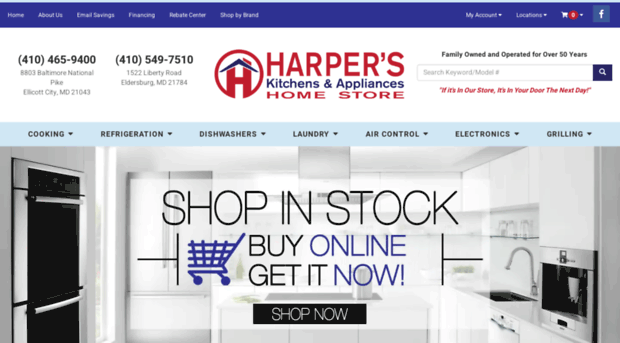 harpersappliance.com