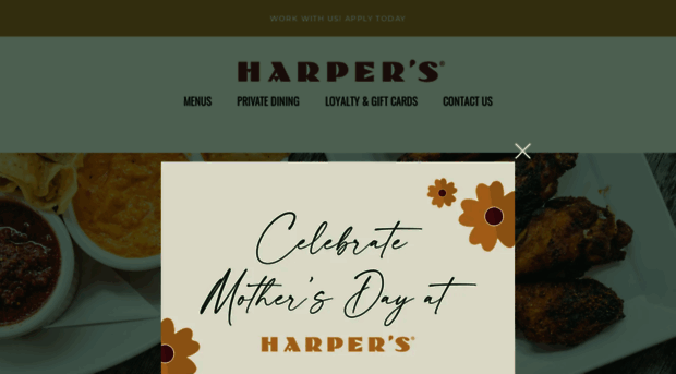 harpersrestaurants.com